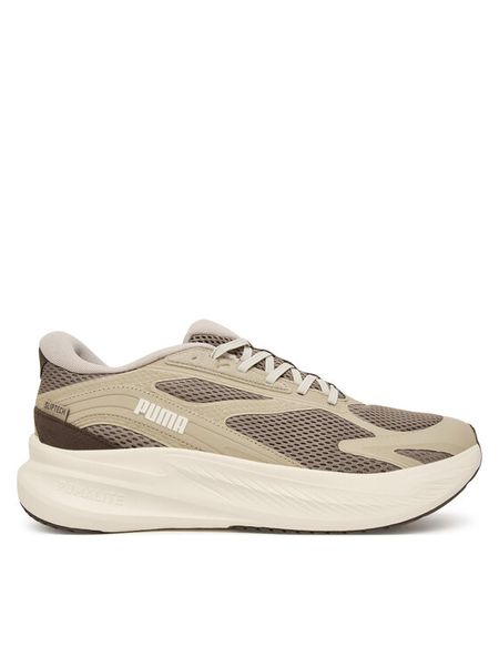 Puma Sneakersy MaxStride Lite LS Sliptech 314049 05 Beżowy. Brązowe buty sportowe casual Puma, bez wzorów, z materiału, bez zapięcia. Za 279.99 zł.