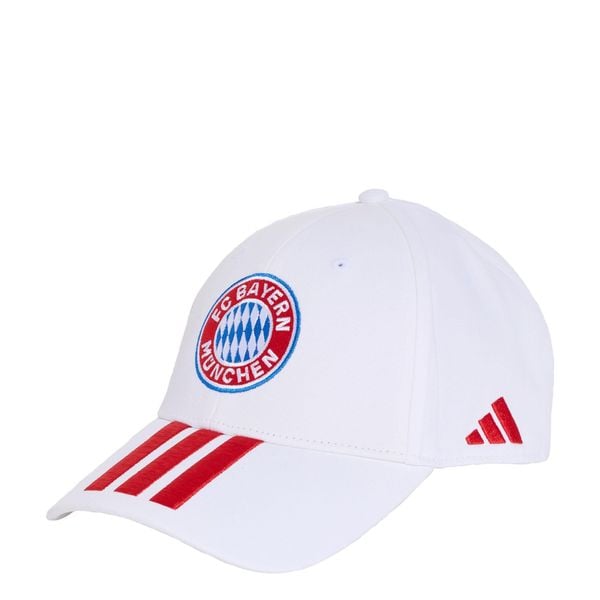 CZAPKA Z DASZKIEM FC BAYERN MONACHIUM. Czarne czapki z daszkiem Adidas, bez wzorów, z bawełny. Za 99.95 zł.
