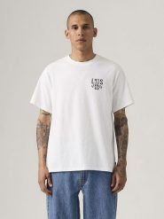 Levi's Koszulka w kolorze białym rozmiar: S. Białe bezrękawniki Levi's®, s, bez wzorów, z bawełny, bez kołnierzyka, bez ramiączek. Za 48.95 zł.