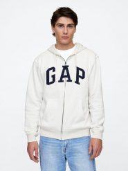 GAP Bluza w kolorze kremowym rozmiar: XXL. Brązowe bluzy GAP, xxl, bez wzorów, bez kaptura. Za 88.02 zł.