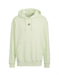 Bluza męska adidas Essentials FeelVivid Cotton Hoodie. Zielone bluzy z kapturem Adidas, m, bez wzorów, z bawełny, z kapturem. Za 180.99 zł.