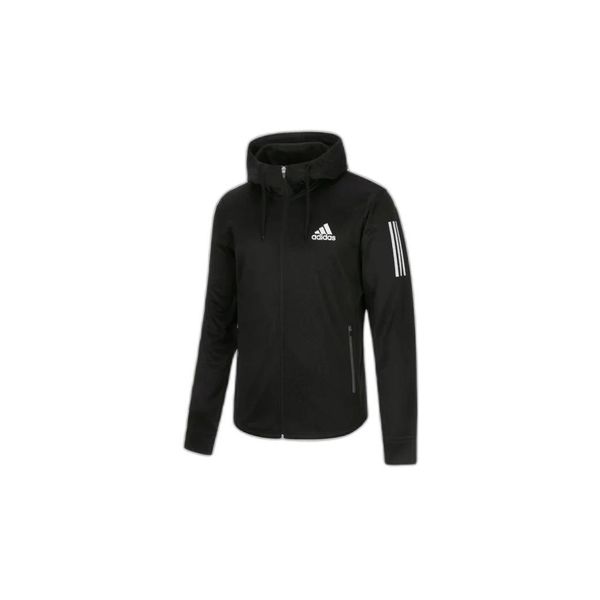 Bluza z kapturem i zamkiem błyskawicznym adidas. Białe bluzy z kapturem Adidas, l, bez wzorów, z materiału, z kapturem. Za 395.15 zł.
