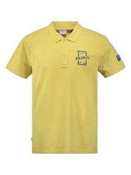 DOLOMITE Koszulka polo "Dobbiaco" w kolorze żółtym rozmiar: XXL. Żółte koszulki polo Dolomite, xxl, bez wzorów, z bawełny, bez kołnierzyka, bez ramiączek. Za 123.82 zł.