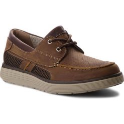 Półbuty CLARKS - Un Abode Step 261326157 Dark Tan Lea. Eleganckie półbuty marki Clarks. W wyprzedaży za 299.00 zł.