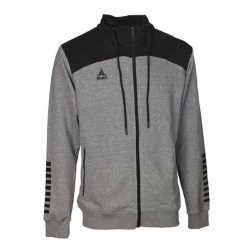 Bluza Select Oxford Zip Hoodie. Czarne bluzy z kapturem Select, xl, bez wzorów, z bawełny, z kapturem. Za 323.50 zł.