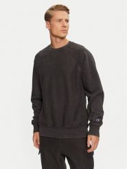 Champion Bluza Reverse Weave 218644 Czarny Regular Fit. Czarne bluzy Champion, l, bez wzorów, z bawełny, bez kaptura. Za 179.99 zł.