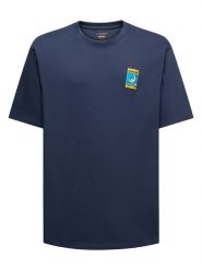 LA SPORTIVA Koszulka "Moon Patch" w kolorze granatowym rozmiar: M. Niebieskie bezrękawniki La Sportiva, m, bez wzorów, z bawełny, bez kołnierzyka, bez ramiączek. Za 131.45 zł.