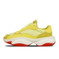 Męskie buty sportowe chropowata cholewka tekstylna ALTERATION PN-1. Żółte buty turystyczne Puma, bez wzorów, z gumy, bez zapięcia, trekkingowe. Za 531.00 zł.