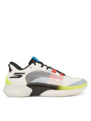 Skechers Sneakersy Skx Resagrip- 253007/WBRD Biały. Białe buty sportowe casual Skechers, bez wzorów, z materiału, bez zapięcia. Za 419.99 zł.