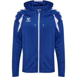 Bluza dresowa z kapturem Hummel Core 2.0. Białe bluzy Hummel, bez wzorów, z dresówki, z kapturem. Za 304.00 zł.