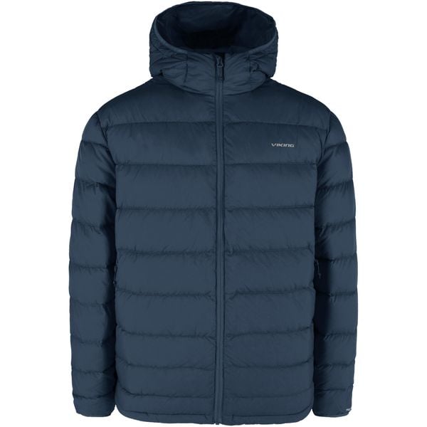Kurtka puchowa męska VIKING Rovi. Niebieskie kurtki Viking, m, bez wzorów, z puchu, bez kaptura. Za 600.97 zł.