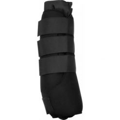 Stabilne getry York Cosy. Czarne legginsy długie sportowe YORK, bez wzorów, z neoprenu, do jazdy konnej. Za 221.00 zł.