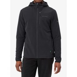 Kurtka polarowa męska Vaude Elope Stormfleece Hoody. Czarne kurtki Vaude, m, bez wzorów, z polaru, bez kaptura. Za 467.19 zł.