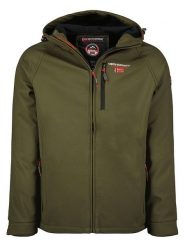 Geographical Norway Kurtka softshellowa "Takito" w kolorze khaki rozmiar: M. Brązowe kurtki outdoor i hardshell Geographical Norway, m, bez wzorów, bez kaptura. Za 184.89 zł.