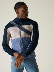 Regatta Kurtka polarowa "Elram" w kolorze niebieskim rozmiar: 4XL. Niebieskie kurtki Regatta, xl, bez wzorów, z polaru, bez kaptura. Za 132.05 zł.