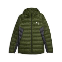 Kurtka Puma Packlite Down, Mężczyźni. Zielone kurtki Puma, m, bez wzorów, z puchu, bez kaptura. Za 514.99 zł.