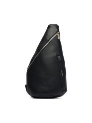 Calvin Klein Saszetka Raised Ns Sling LV04D3495G Czarny. Czarne saszetki i nerki CALVIN KLEIN, bez wzorów, ze skóry, bez dodatków. Za 369.99 zł.