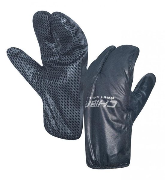 Rękawiczki ochronne na deszcz unisex Chiba Rain Shield Superlight. Czarne rękawiczki Chiba, na jesień, bez wzorów, z poliesteru. Za 109.05 zł.