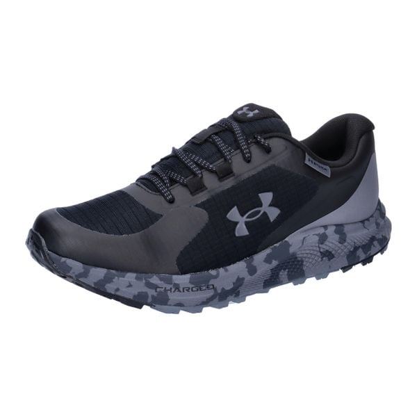 Buty trailowe Under Armour Bandit Trail 3. Czarne buty do biegania Under Armour, bez wzorów, z materiału, do biegania. Za 501.15 zł.