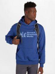 Marmot Bluza w kolorze granatowym rozmiar: L. Niebieskie bluzy z kapturem Marmot, l, bez wzorów, z kapturem. Za 202.03 zł.