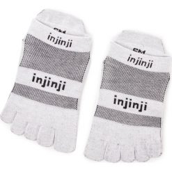 Skarpety Niskie Unisex INJINJI - 201110 Gray. Szare skarpety Injinji, bez wzorów, z materiału. Za 54.99 zł.