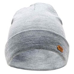 Zimowa Czapka Unisex Dla Dorosłych Seine. Szare czapki zimowe IGUANA, bez wzorów. Za 70.99 zł.