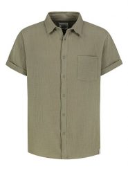 Sublevel Koszula w kolorze khaki rozmiar: L. Brązowe koszule Sublevel, l, bez wzorów, z bawełny, bez kołnierzyka, bez ramiączek. Za 104.99 zł.