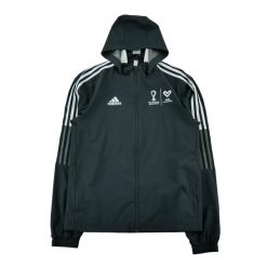 Second life - Adidas kurtka dresowa męska - Jak nowy. Czarne kurtki Adidas, l, bez wzorów, z dresówki, bez kaptura. Za 149.06 zł.