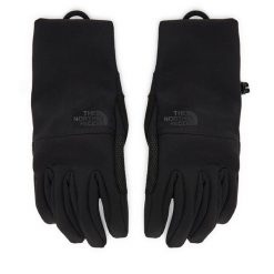 Rękawiczki Męskie The North Face. Czarne rękawiczki The North Face, bez wzorów, z dzianiny. Za 169.99 zł.