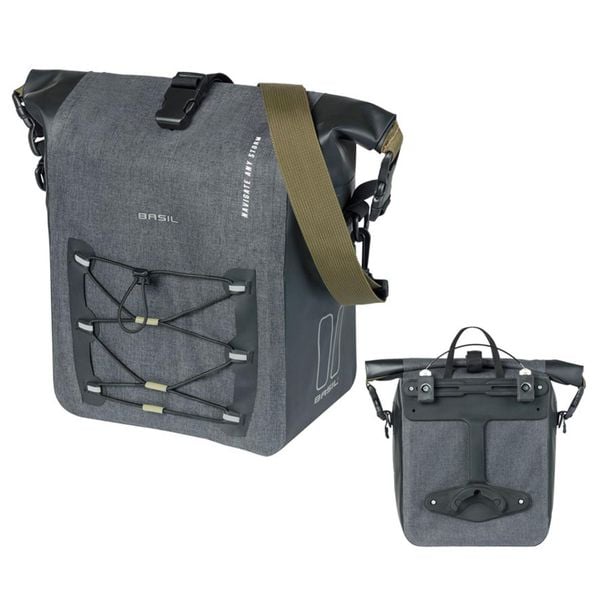 Torba na ramę Basil Navigator Storm. Czarne torby na laptopa BASIL. Za 314.49 zł.