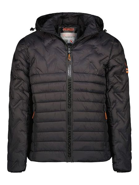 Geographical Norway Kurtka pikowana "Burator" w kolorze czarnym rozmiar: M. Czarne kurtki Geographical Norway, m, bez wzorów, bez kaptura. Za 205.45 zł.