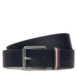 Pasek Męski Tommy Hilfiger. Niebieskie paski Tommy Hilfiger, bez wzorów, casualowe. Za 139.99 zł.