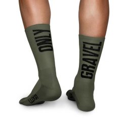Skarpetki Rowerowe Unisex Luxa Only Gravel. Zielone skarpety LUXA, bez wzorów, z elastanu. Za 69.00 zł.
