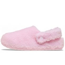 Klapki Crocs Classic Cozzzy Slipper Dorośli. Czerwone klapki Crocs, z futra. Za 292.99 zł.
