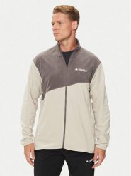 Adidas Polar Terrex Multi IZ3296 Beżowy Regular Fit. Brązowe bluzy z polaru Adidas, m, bez wzorów, z polaru, bez kaptura. Za 179.99 zł.
