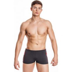 Bokserki pływackie męskie Aqua Speed Ricardo. Czarne odzież kąpielowa Aqua-Speed, m, bez wzorów, sportowe. Za 65.99 zł.