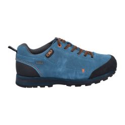 Niskie buty trekkingowe CMP Elettra WP. Czarne buty turystyczne CMP, bez wzorów, z gumy, bez zapięcia, outdoorowe. Za 426.30 zł.