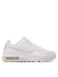 Nike Sneakersy Air Max Ltd 3 687977 111 Biały. Białe buty sportowe casual Nike, bez wzorów, ze skóry, bez zapięcia. Za 499.00 zł.