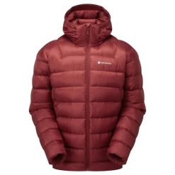 Kurtka z kapturem Montane Anti Freeze XT. Czerwone kurtki Montane, na zimę, l, bez wzorów, z materiału, z kapturem. Za 1,911.85 zł.