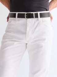 MESKI PASEK WRANGLER EASY BELT BLACK 112352691. Czarne paski Wrangler, bez wzorów, klasyczne. Za 89.99 zł.