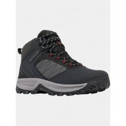 Buty Turystyczne Męskie Columbia Transverse Hike WP. Czarne buty turystyczne Columbia, bez wzorów, bez zapięcia. Za 332.99 zł.