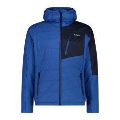 Kurtka z kapturem CMP. Niebieskie kurtki narciarskie i snowboardowe CMP, m, bez wzorów, z puchu, narciarskie. Za 505.95 zł.