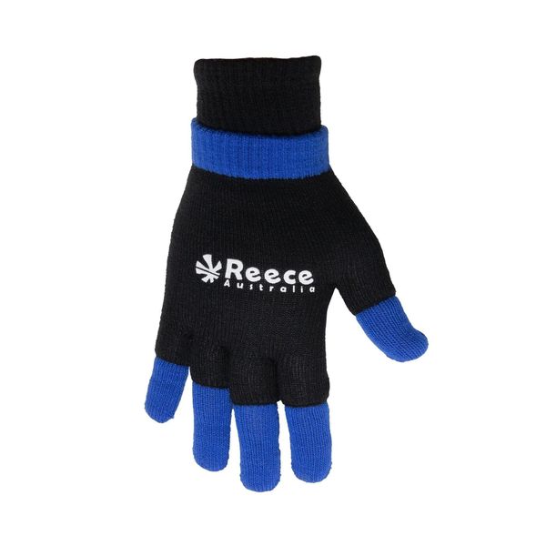 Rękawiczki dziane 2 w 1 Reece Australia Ultra Grip. Czarne rękawiczki REECE, bez wzorów. Za 113.50 zł.