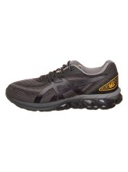 Asics Sneakersy "Quantum 180 VII" w kolorze czarno-szarym rozmiar: 40. Czarne buty sportowe casual ASICS, bez wzorów, bez zapięcia. Za 285.49 zł.