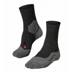 Skarpetki Falke RU3. Czarne skarpety Falke, bez wzorów, z elastanu. Za 137.00 zł.