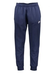 Nike Spodnie dresowe "Club" w kolorze granatowym rozmiar: XXL. Niebieskie spodnie treningowe długie Nike, xxl, bez wzorów, z dresówki. Za 106.13 zł.