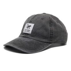 Czapka z daszkiem - Postarzany wygląd - Bez usztywnienia / Dorośli (Czarna). Czarne czapki z daszkiem SURF MONKEY, z aplikacjami, z bawełny. Za 159.95 zł.