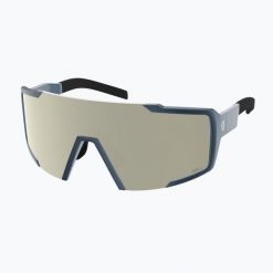 Okulary przeciwsłoneczne SCOTT Shield. Niebieskie okulary przeciwsłoneczne Scott. Za 299.99 zł.