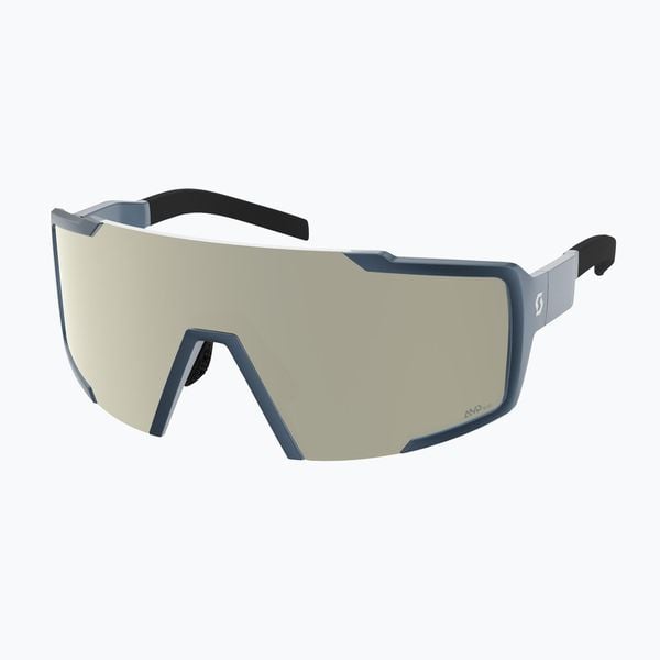 Okulary przeciwsłoneczne SCOTT Shield. Niebieskie okulary przeciwsłoneczne Scott. Za 299.99 zł.