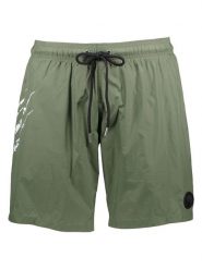 Plein Sport Szorty kąpielowe w kolorze khaki rozmiar: XL. Brązowe kąpielówki Plein Sport, xl, bez wzorów, z materiału. Za 88.02 zł.